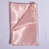 Taie d'oreiller en soie 22 mommes 100% pure soie de mûrier rafraîchissante avec fermeture enveloppe
