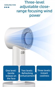مروحة محمولة تعمل بالشحن عبر USB، مروحة صغيرة للمكتب والطلاب - Product Image 5