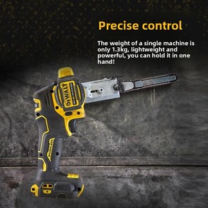 Brushless Rechargeable 20V DCM200 Belt Sander 1.3kg Lightweight for Woodworking <b>Metal</b> Grinding and <b>Polishing</b> - Product Image 3