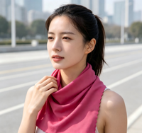 Skin-friendly Plain Ant Cloth Cooling Towel, Solid Sports Yoga Wet Cool Towel Source Factory Wholesale