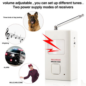 Sonnette sans fil avec détecteur <span class=keywords><strong>de</strong></span> mouvement PIR pour chambre d'enfant, évite les dangers, sonnette <span class=keywords><strong>de</strong></span> sécurité sans fil, <span class=keywords><strong>carillon</strong></span> <span class=keywords><strong>de</strong></span> <span class=keywords><strong>porte</strong></span> sans fil - Product Image 5