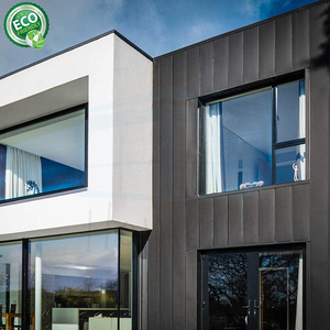 Ventanas insonorizadas de toldo de aluminio alto de diseño moderno insonorizadas Ventanas de vidrio de baño de estilo oscilante de doble acristalamiento - Product Image 6