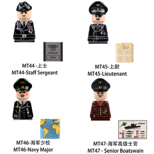 WW2 Militär Mini-Soldatenfiguren Armee-Waffen Plastik Sowjetische Armee Mosin-Nagan-Waffe Ausrüstung Bausteine Spielzeug - Product Image 5