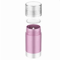 30g noir blanc fond twist up cosmétique vide déodorant bâton conteneur