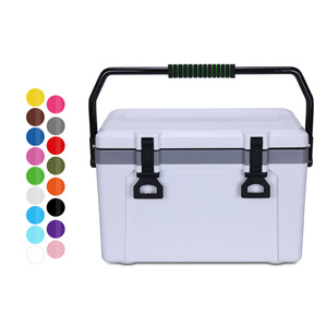 Glacière rigide de 25 L pour le <span class=keywords><strong>camping</strong></span> en plein air, avec poignée, design personnalisé, moulage par injection, pour la plage - Product Image 1