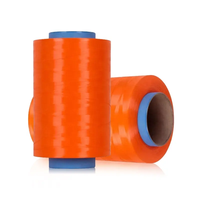10D - 1600D 0.97g/cm3 matériel de ligne de pêche tressée colorée de fibre UHMWPE adapté au tricot