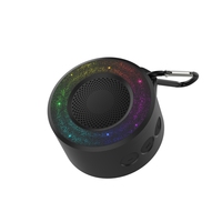 Nouvelle Enceinte Bluetooth 2026, Enceinte Portable IPX6, Mini Enceinte de Douche Sans Fil, Lumière RGB Portable avec Mousqueton