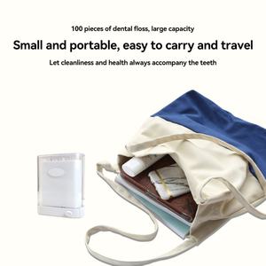 Distributeur Automatique de Cure-Dents et Fils Dentaires pour Adultes – Organisateur Pop-Up pour des Dents Propres - Product Image 6