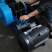 Broyeur à marteaux 220V pour maïs, riz, balles de maïs, céréales et fourrage, concasseur d'aliments pour animaux (porcs), machine de traitement alimentaire, mélangeur motorisé