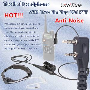 Cou gorge micro casque U94 PTT Baofeng Kenwood HYT TYT talkie-walkie gorge contrôlée réduction du bruit ensemble d'écouteurs - Product Image 2