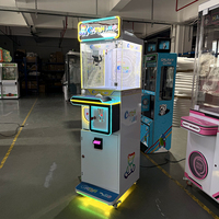 MAKER Nouveau design Mini machine à griffes d'arcade, distributeur de jouets pour parc d'attractions, accepteur de billets, prise US, machine à attraper les poupées à fort rendement