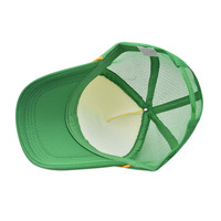Casquette de baseball bicolore personnalisée et stylée Casquette de camionneur à logo imprimé avec corde
