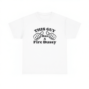 Camiseta con diseño de This Guy Has A Fire Bussey, camiseta divertida con meme, regalo divertido - Product Image 2