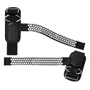 PROFIT-SPORT Sangles de soutien du poignet réglables, robustes, antidérapantes, avec fermeture auto-agrippante, en néoprène respirant pour l'entraînement de force et la gym - Product Image 1