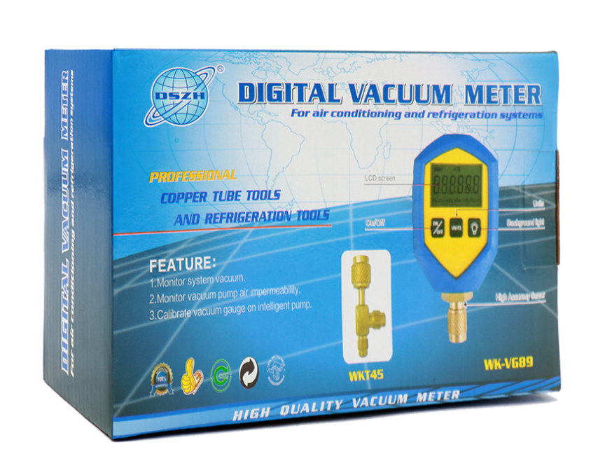 WK-VG89 DSZH Digital Vacuum Meter - High Precision & Reliability