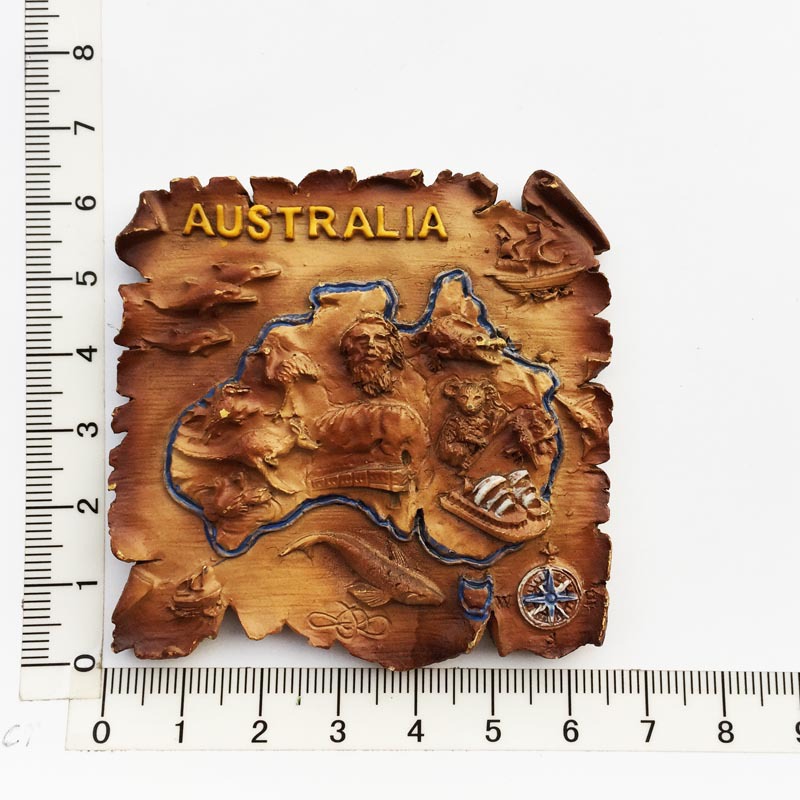 Carte de l'Australie