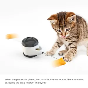 Tumbler Swing Cat Toys Kitten Interactive Balance Car Cat Chasing Toy con <span class=keywords><strong>Catnip</strong></span> Funny Cat Products Support Dropshipping - Product Image 3