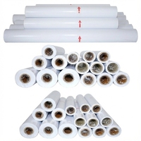 Rollo de Papel Offset para Plotter CAD, 70g 80g 90g, Peso Común, 24 Pulgadas 36 Pulgadas, Se Puede Personalizar
