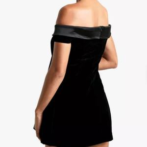 Mini haut élégant noir et rouge foncé pour femme, tissu écologique tissé de haute qualité, style bohème décontracté, patchwork, maxi - Product Image 5