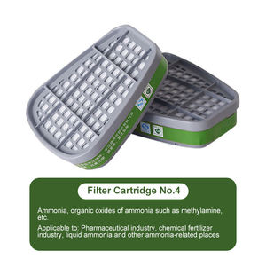 Cartouche filtrante anti-toxique au charbon actif, boîte filtrante anti-poussière, respirateur et <span class=keywords><strong>masque</strong></span> résistant aux produits chimiques - Product Image 3