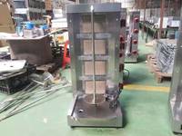 Machine à shawarma à 4 têtes Kebab Doner Kebad Gas Shawarma Slicer Machine