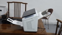 Scanner de documents multifonctionnel de bureau pour la correction d'examens avec interface USB, écran inclinable et réglable - En stock, blanc, A3 MHY