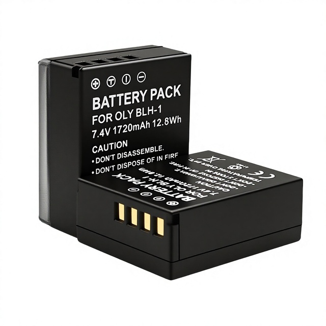 BLH-1 1720mAh Battery for Olympus OM-D E-M1 Mark II EM1 Camera CE RoHS Certified Wholesale Bulk 0-Cycle Premium Cell