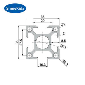 <span class=keywords><strong>T</strong></span>-Schlitz <span class=keywords><strong>t</strong></span> geschlitzte Aluminium-Extrusion schlitz schiene - Product Image 2