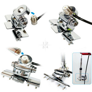 Support d'<span class=keywords><strong>antenne</strong></span> de <span class=keywords><strong>voiture</strong></span> en acier inoxydable RB400 support de montage de hayon de couvercle de coffre chromé pour <span class=keywords><strong>antenne</strong></span> radio mobile SO239 - Product Image 1