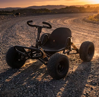 Kart électrique à essence 50-200CC 4 temps avec pneus de 6 pouces pour adultes - Utilisation tout-terrain hors route