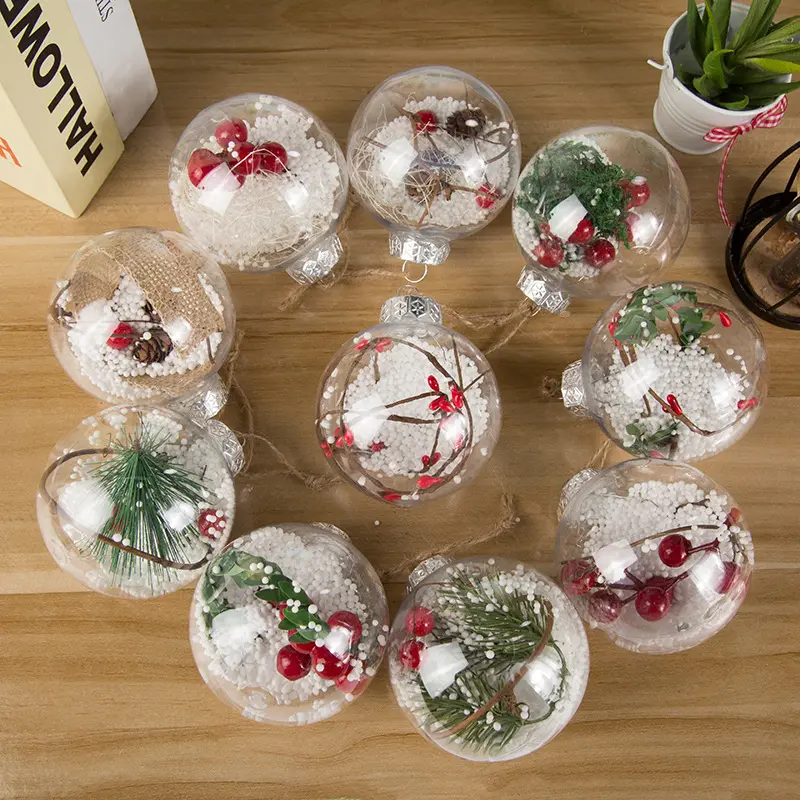 Новый креативный Рождественский шар Рождественская елка украшения декоративные снежные шары