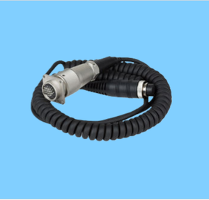Cable Espiral Ergonómico GSP-JD3M de 3m, Interruptor de Seguridad Bidireccional con Certificación IEC60947-5-8, Parada de Emergencia para Empuñaduras GSP-22LC - Product Image 1