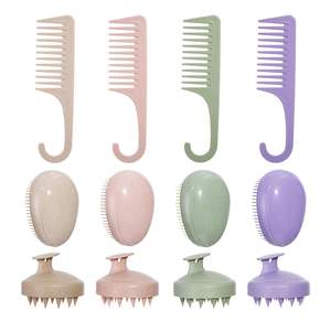 Kit Profesional para el Cuidado del Cabello, Colección de Cepillos de Salón, Accesorios para el Cabello, Herramientas de Peinado, Peine para Desenredar Cabello Mojado, Juego de Cepillos para el Cabello - Product Image 3