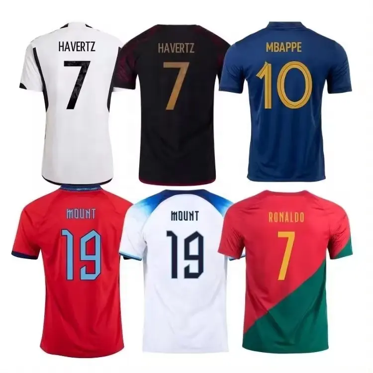 2024 yeni camisetas de futbol tayland kalite hızlı kuru toptan futbol üniformaları ulusal futbol forması ile en iyi kalite