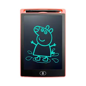 어린이를위한 매직 라이트 드로잉 패드 LCD 쓰기 태블릿 낙서 지우기 메시지 메모 보드