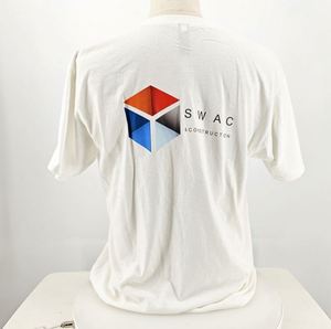 Camisetas Unisex de Diseño, 180 g/m², Verano, Tallas Grandes, Impresión Digital, Diseño Personalizado, Transpirables, Etiquetas Personalizadas, Camiseta Blanca de Algodón para Hombre - Product Image 5