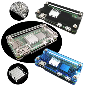 Raspberry <span class=keywords><strong>Pi</strong></span> Zero 2 W <span class=keywords><strong>Pi</strong></span> Zero 2 W Placa DE DESARROLLO Estuche acrílico Estuche transparente - Product Image 1