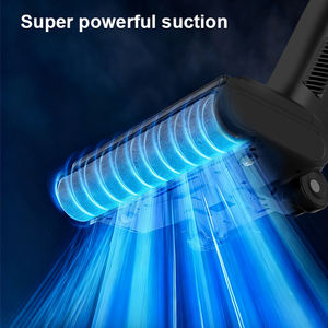 เครื่องทำความสะอาดพื้นไร้สายอั<span class=keywords><strong>จ</strong></span>ฉริยะ พร้อมข้อได้เปรียบด้านราคาที่แข็งแกร่ง  ตัวกรอง HEPA  หน้า<span class=keywords><strong>จ</strong></span>อ LED สำหรับทำความสะอาดพื้นแข็งในครัวเรือน พร้อมใช้งาน - Product Image 4