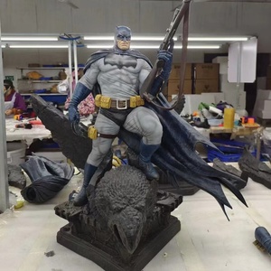 Sculpture de personnage de film animé en fibre de verre en plein air le chevalier noir pour la décoration de la maison en résine statue de cinéma - Product Image 3