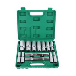 ZYTOOLS Socket Wrench Set 8-32mm Metric Hexagon Chrome Plated CR-V Alloy Steel DIY Tools - Product Image 3