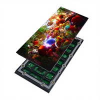 Module d'affichage LED couleur plein écran extérieur HC-P5_O P5 12-16 bits 320x160mm SMD 3-en-1 Panneau LED Mur vidéo Matrice LED