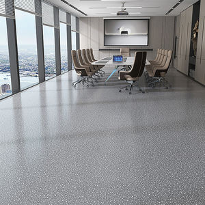 Vinil tenun warna-warni rol lantai PVC antiselip, 0.4MM 2.2MM untuk kamar tidur ruang tamu sekolah dengan perekat Mudah - Product Image 4