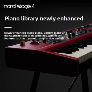 <span class=keywords><strong>Nord</strong></span> <span class=keywords><strong>Stage</strong></span> 4 Clavier de scène numérique <span class=keywords><strong>88</strong></span> touches avec fonction de synthétiseur, pour performance et composition, entièrement équipé, à mécanique à marteaux lourds - Product Image 5