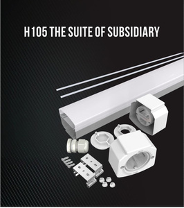 IP65トライプルーフライト4FT 40WアルミベースディフューザーPC LEDライトカバー屋内照明用防水 - Product Image 2