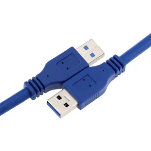 High Quality USB 3.0 to USB Cable Male to Male M/M Type A to A USB 2.0 Extension Cable Cord Line 0.5M/1M/1.5M/1.8M/3M/5M