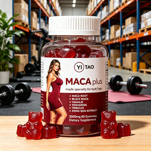 Marca Privada/OEM ODM Gomitas de Maca Plus 3000mg 60 Unidades Suplemento Dietético para Adultos Fórmula Herbal Natural MOQ Bajo 50 Piezas - Product Image 6