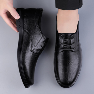 Nouvelle Collection Printemps 2026 – Chaussures Décontractées à Enfiler en Cuir Véritable pour Hommes Grandes Tailles – Livraison Directe - Product Image 3