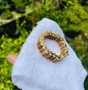 สร้อยข้อมือลูกปัดไม้กฤษณา โตค เกียน ขนาด 12 มม. 9 เม็ด เครื่องประดับไม้หอมธรรมชาติ ราคาดีที่สุด - Product Image 2