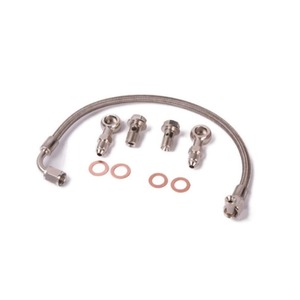 Kit de línea de combustible para turbocompresor, pieza de repuesto de tubería plateada para Mini Cooper Sr55 R61 2007 2016 - Product Image 1