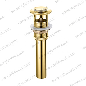 Hecho en China, 40mm, 1/4, acero inoxidable, aceitado, negro, desagüe emergente, desagüe de fregadero, desagüe de baño de ducha sin desbordamiento - Product Image 4
